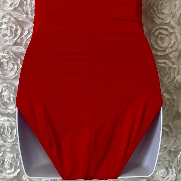 Bleu Rod Beattie | Ruched Red One Piece Swimsuit - Picture 11 of 12
